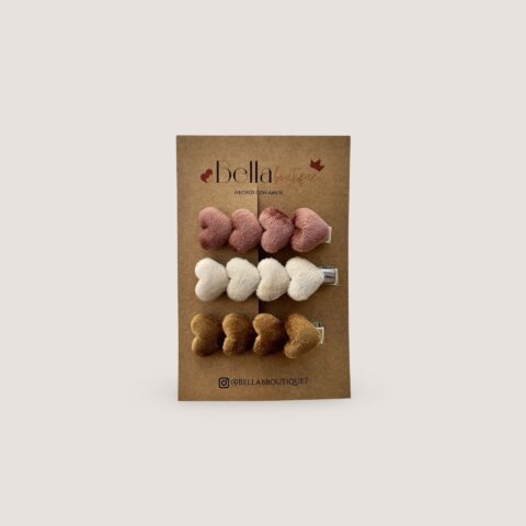 Clips Love Velvet Otoñal