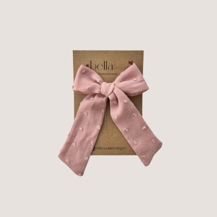 Ella Mediano Palo Rosa Motitas