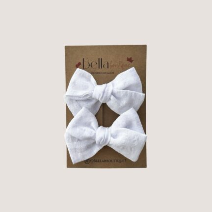 Set Mini Flo Cuadrille Blanco