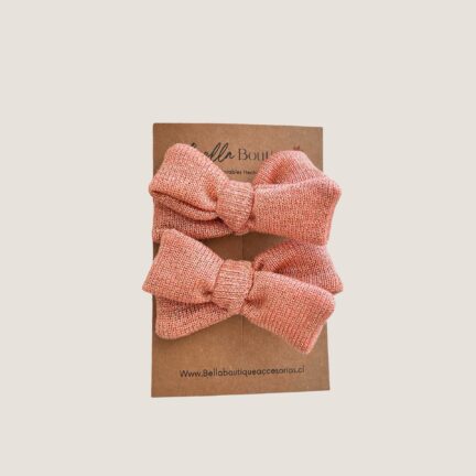 Dúo Mini flo Rosa Brillitos