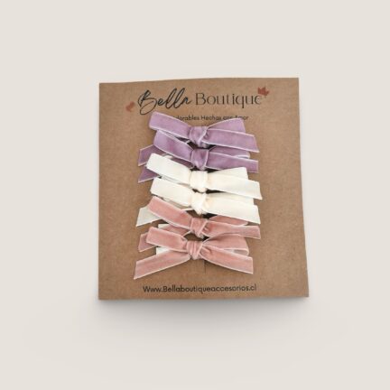 Set Cintas Terciopelo