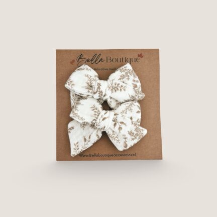 Duo Emma Crema Flores