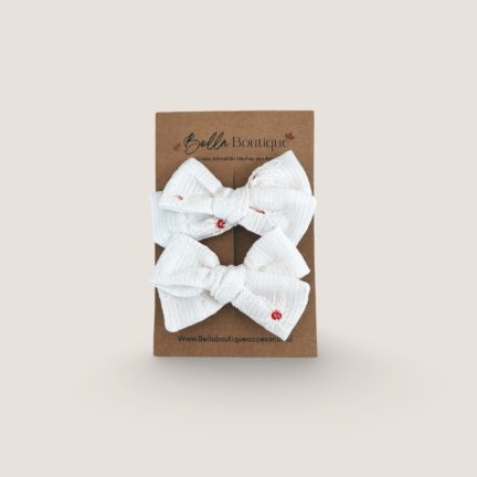 Duo Mini Flo Blanco Flores