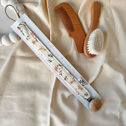 Porta Chupete Sweet Flowers