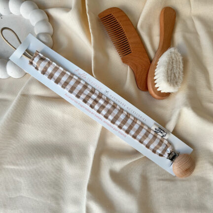 Porta chupete Cuadrille Coffe