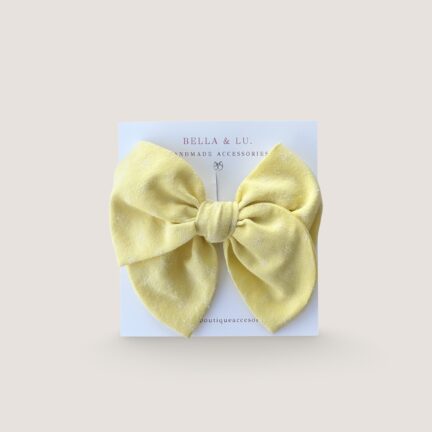 Isa Amarillo Bordado Grande