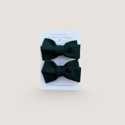 Duo mini flo verde botella